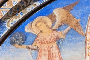 Painting on the Entrance, Rila Monastery